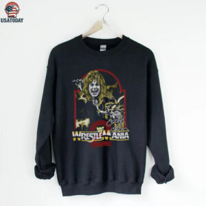 Ozzy Osbourne Black Sabbath WrestleMania WWE signature shirt