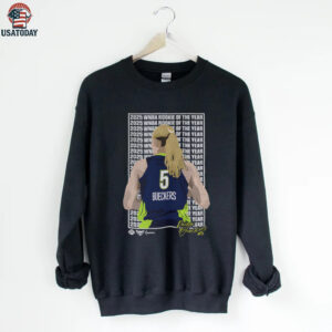 Paige Bueckers #5 Dallas Wings WNBA Rookie of the Year shirt