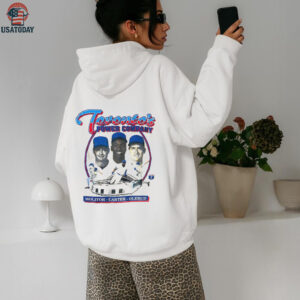 Paul Molitor Joe Carter and John Olerud Toronto Blue Jays baseball Toronto’s Power Company shirt