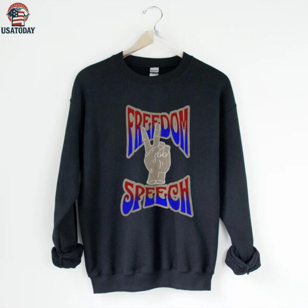 Peace hands Freedom of Speech Jimmy Kimmel 2025 shirt