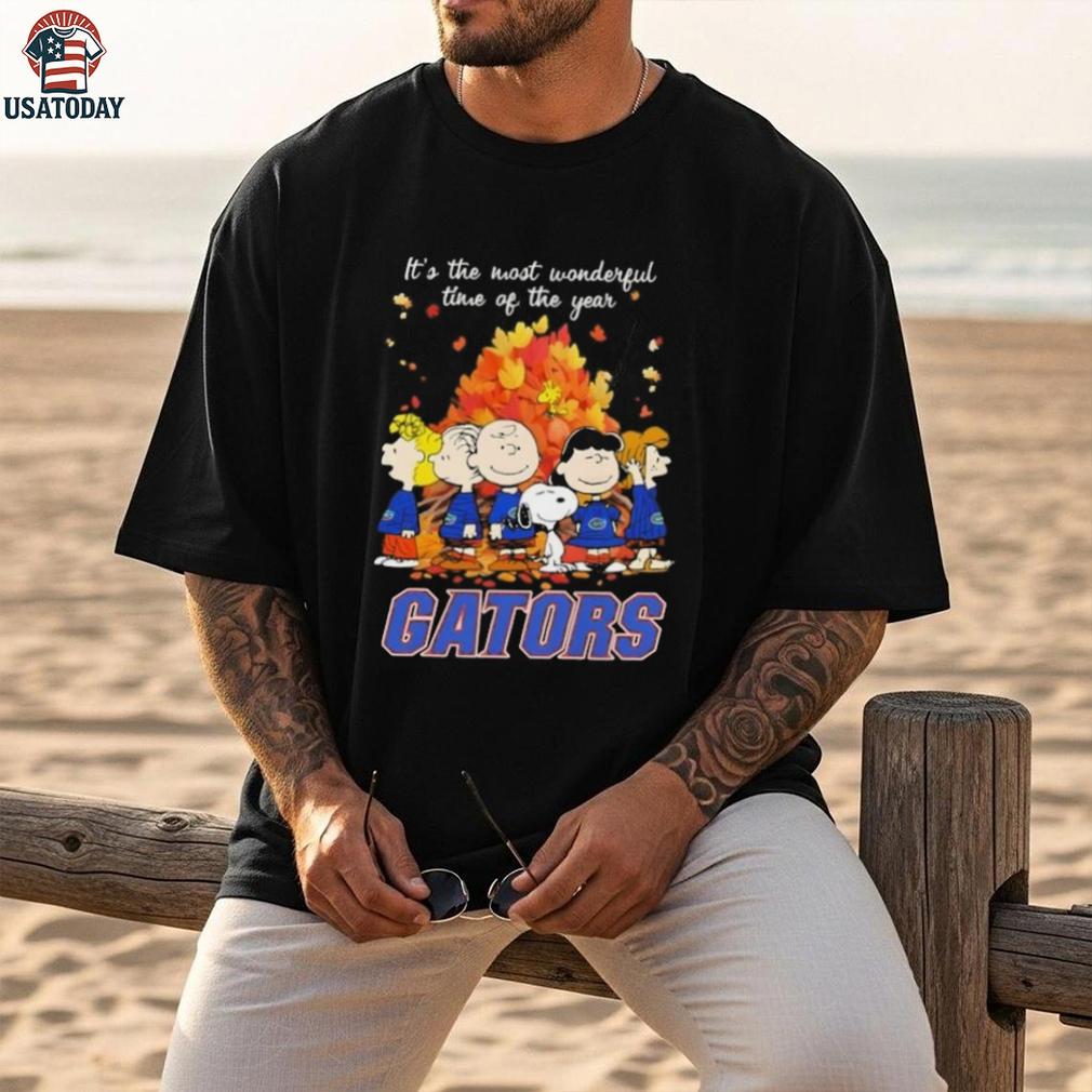 Peanuts Snoopy and friends it’s the most wonderful time of the year Florida Gators shirt Peanuts Snoopy and friends it’s the most wonderful time of the year Florida Gators shirt