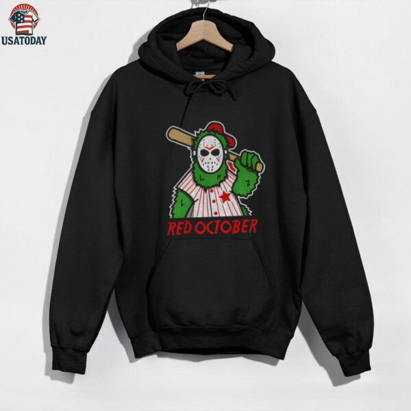 Phanatic X Jason Voorhees Philadelphia Phillies Baseball Halloween shirt