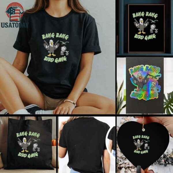 Philadelphia Eagles Bird Gang Calvin peeing on Dallas Cowboys Philly 24 20 Dallas hirt t shirt