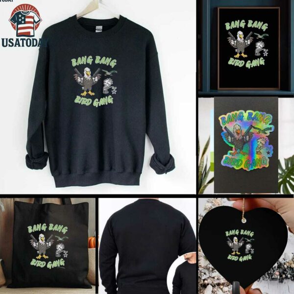 Philadelphia Eagles Bird Gang Calvin peeing on Dallas Cowboys Philly 24 20 Dallas hirt t shirt