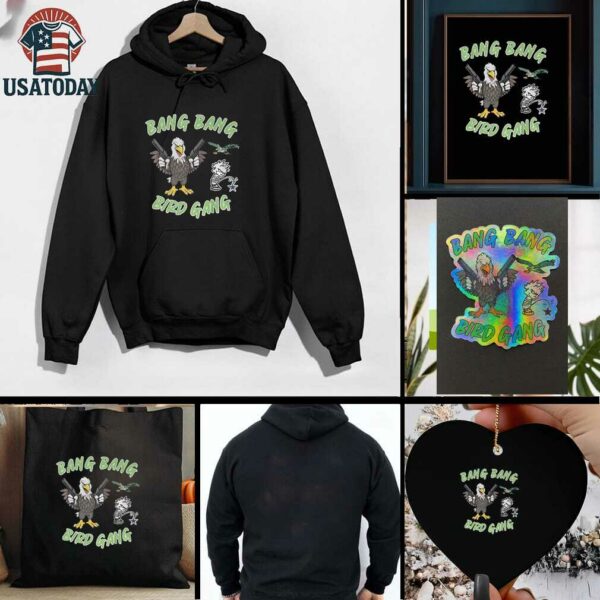 Philadelphia Eagles Bird Gang Calvin peeing on Dallas Cowboys Philly 24 20 Dallas hirt t shirt