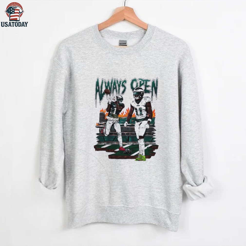 Philadelphia Eagles always open Jalen Hurts and AJ Brown shirt Philadelphia Eagles always open Jalen Hurts and AJ Brown shirt