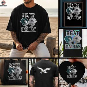 Philadelphia Eagles beat Dallas Cowboys hemets shirt
