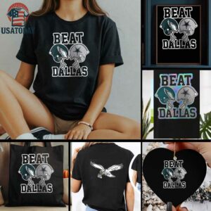 Philadelphia Eagles beat Dallas Cowboys hemets shirt