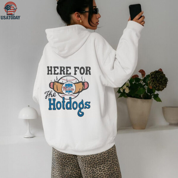 Philadelphia Phillies Here For The Hotdogs Shirt