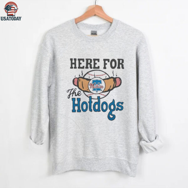 Philadelphia Phillies Here For The Hotdogs Shirt