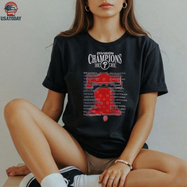 Philadelphia Phillies MLB Baseball Legend 2025 National League East Champions shirt