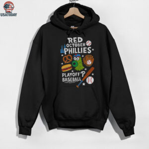 Philadelphia Phillies Phantic Red October Phillies playoff baseball MLB 2025 shirt