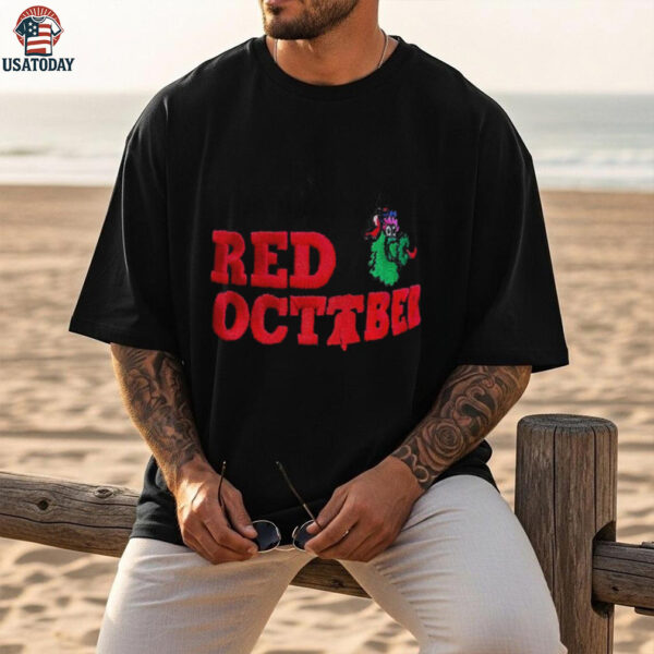 Phillie Phanatic Philadelphia Phillies Baseball MLB Red October 2025 shirt
