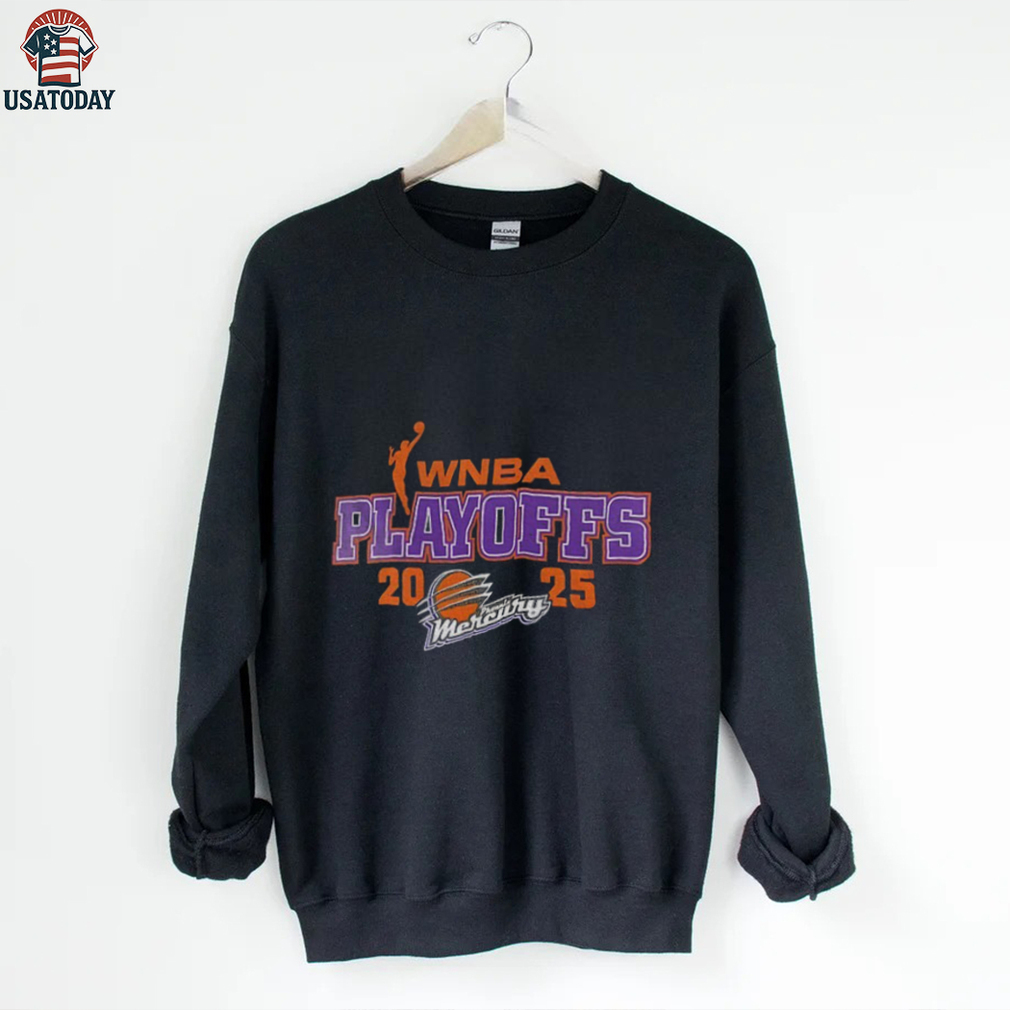 Phoenix Mercury Basketball WNBA Playoffs 2025 logo shirt Phoenix Mercury Basketball WNBA Playoffs 2025 logo shirt