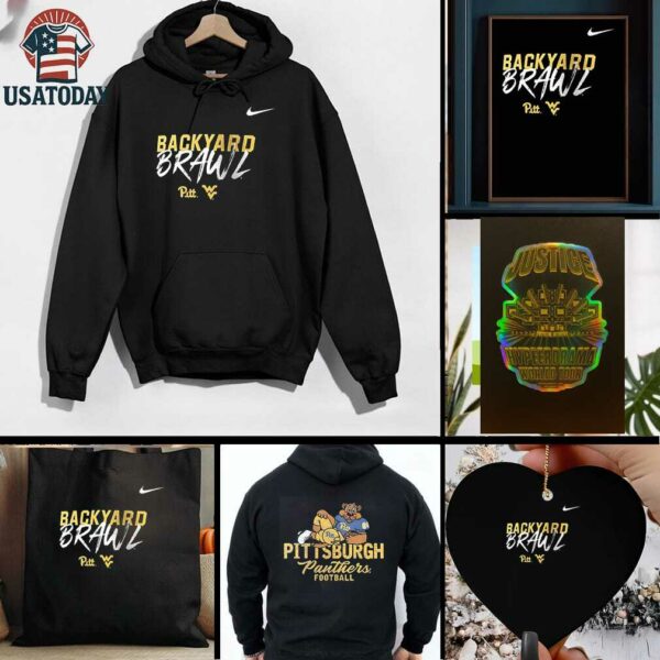 Pittsburgh Panthers Backyard Brawl Pitt mascot vintage shirt