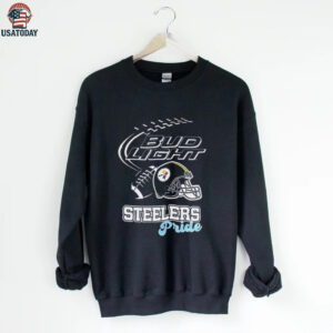Pittsburgh Steelers Bud Light pride helmet shirt