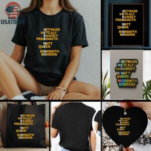 Pittsburgh Steelers Football Here We Go Names t shirt