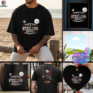 Pittsburgh Steelers NFL Harley Davidson motorcycle shirt