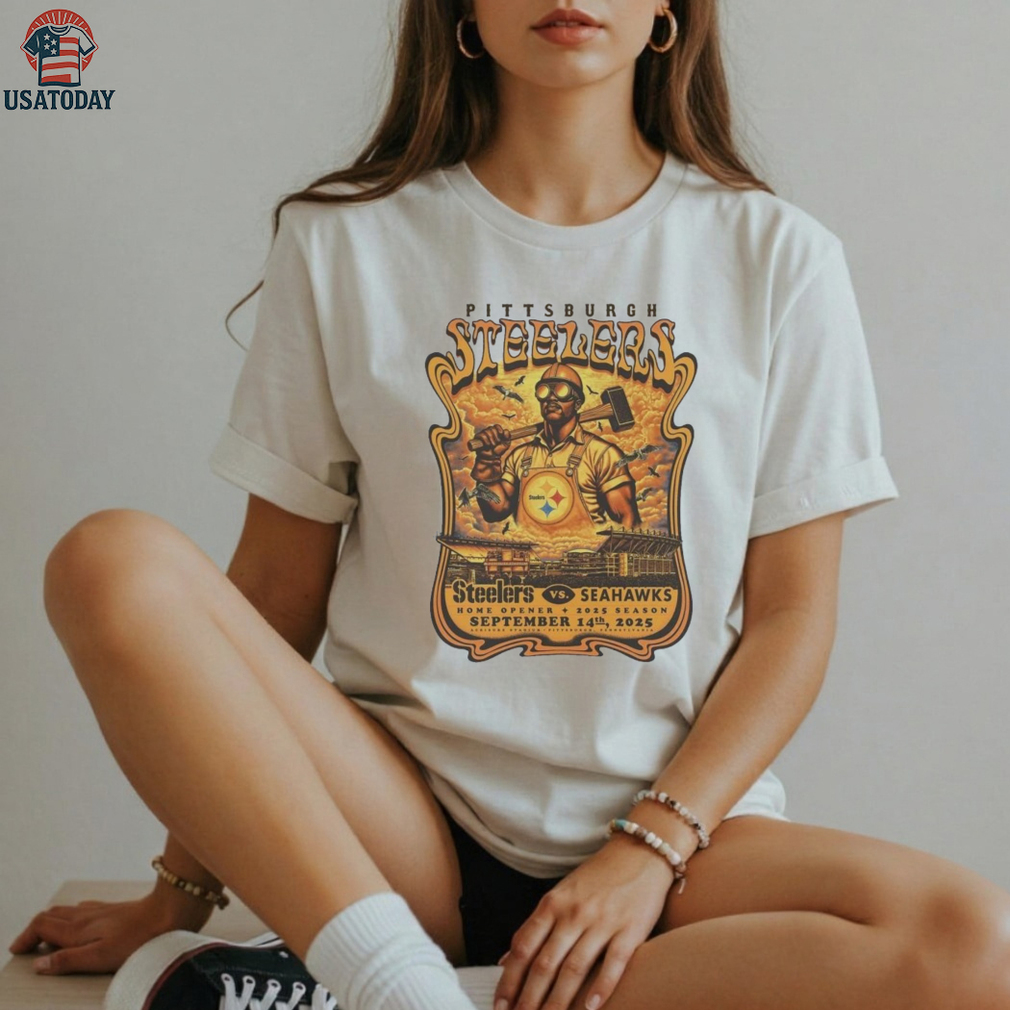 Pittsburgh Steelers vs Seattle Seahawks Home Opener Sept 15th 2025 Acrisure Stadium Pittsburgh Pennsylvania shirt Pittsburgh Steelers vs Seattle Seahawks Home Opener Sept 15th 2025 Acrisure Stadium Pittsburgh Pennsylvania shirt