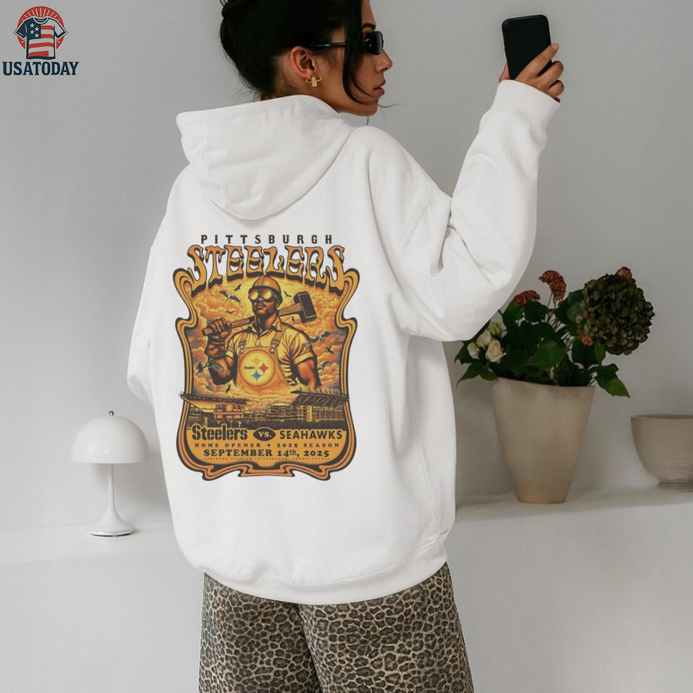 Pittsburgh Steelers vs Seattle Seahawks Home Opener Sept 15th 2025 Acrisure Stadium Pittsburgh Pennsylvania shirt Pittsburgh Steelers vs Seattle Seahawks Home Opener Sept 15th 2025 Acrisure Stadium Pittsburgh Pennsylvania shirt