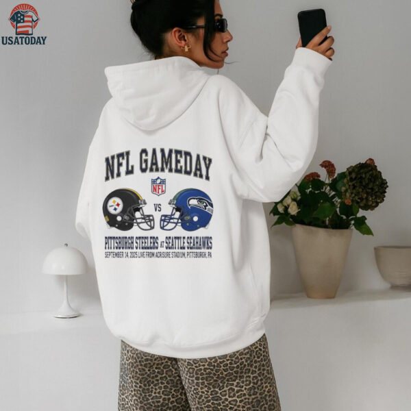 Pittsburgh Steelers vs Seattle Seahawks Sep 14 2025 Acrisure Stadium Gameday shirt