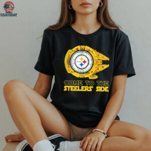 Pittsburgh Steelers x Millennium Falcon come to the Steelers’ side Star Wars shirt