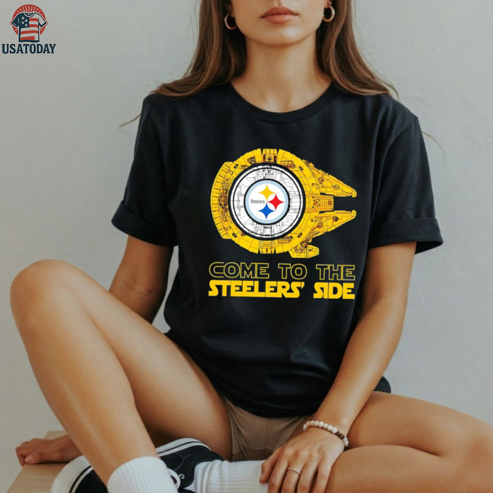 Pittsburgh Steelers x Millennium Falcon come to the Steelers’ side Star Wars shirt Pittsburgh Steelers x Millennium Falcon come to the Steelers’ side Star Wars shirt