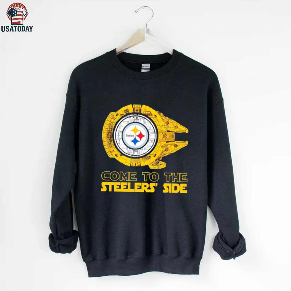 Pittsburgh Steelers x Millennium Falcon come to the Steelers’ side Star Wars shirt Pittsburgh Steelers x Millennium Falcon come to the Steelers’ side Star Wars shirt