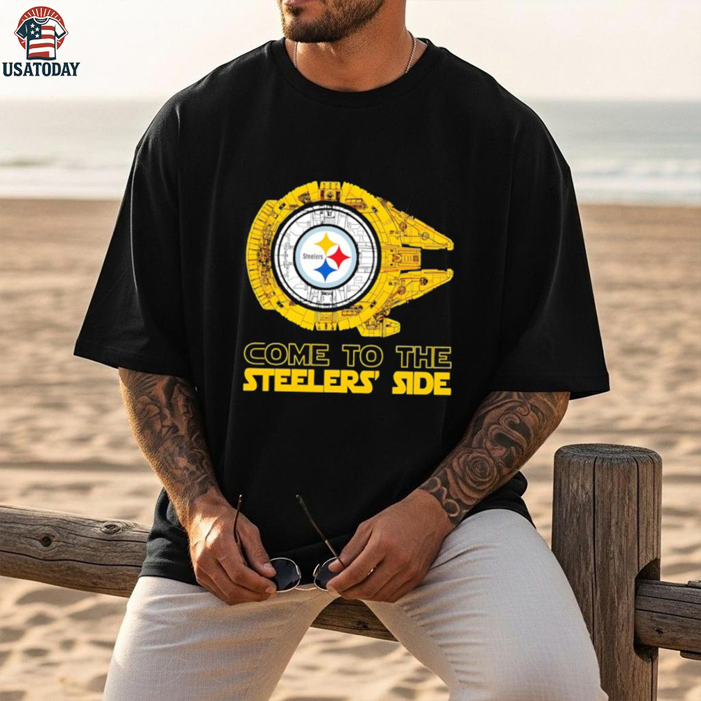 Pittsburgh Steelers x Millennium Falcon come to the Steelers’ side Star Wars shirt Pittsburgh Steelers x Millennium Falcon come to the Steelers’ side Star Wars shirt