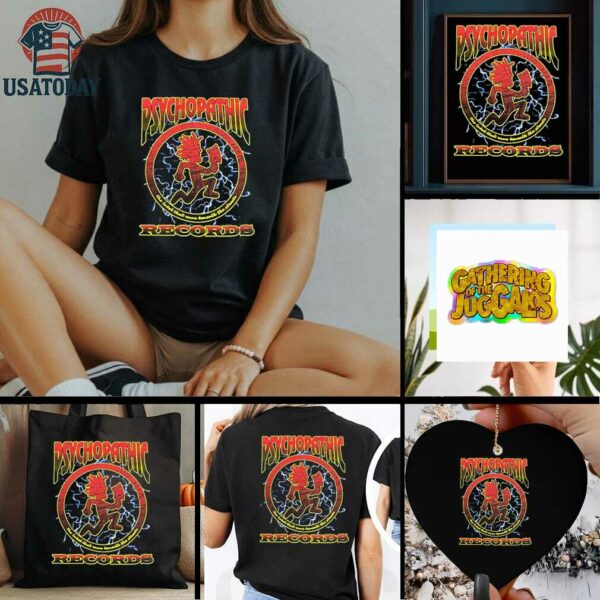 Psychopathic Records Lightning Shirt