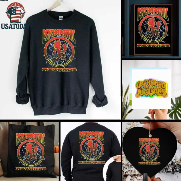 Psychopathic Records Lightning Shirt