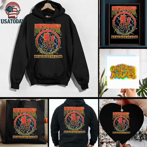 Psychopathic Records Lightning Shirt