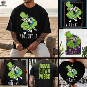 Purple OG Cartoon Violent J Shirt