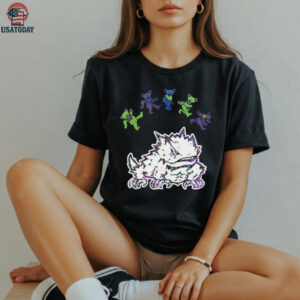 TCU Horned Frogs x Grateful Dead night 2025 bears logo shirt