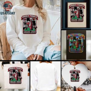 Raider Power Texas Tech Vs Oregon State 2025 Shirt
