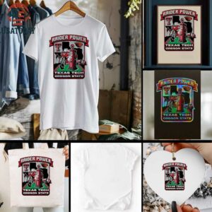 Raider Power Texas Tech Vs Oregon State 2025 Shirt