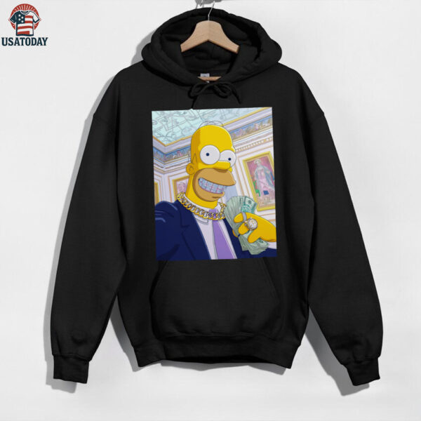 Rich Homer Simpson Swag Tee