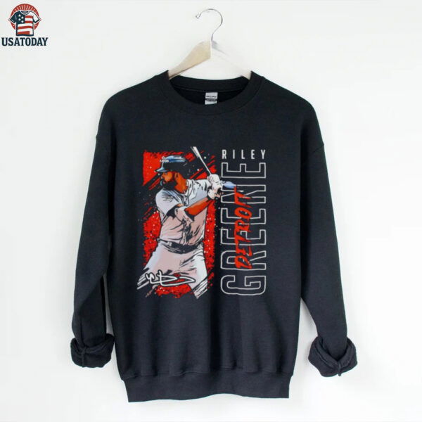 Riley Greene Detroit swing signature shirt