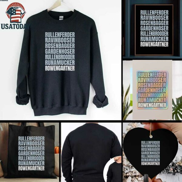 Rookie of the Year Henry Rowengartner rullenferder ravinbooser rosenbagger gardenhoser rullenbrooder runamucker shirt