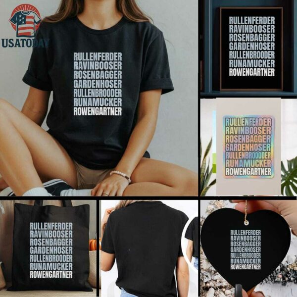 Rookie of the Year Henry Rowengartner rullenferder ravinbooser rosenbagger gardenhoser rullenbrooder runamucker shirt