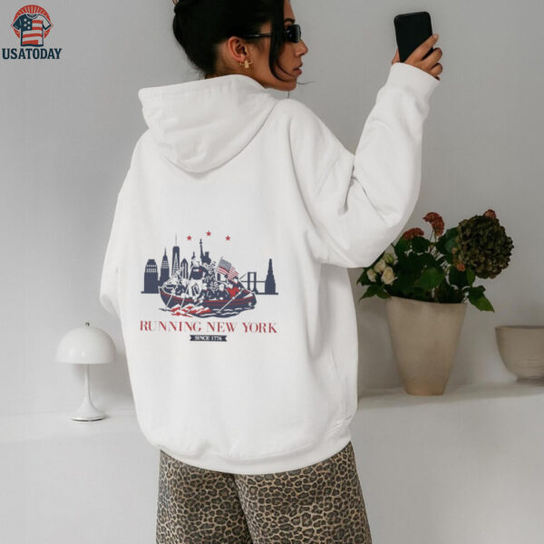 Running New York since 1776 USA team shirt