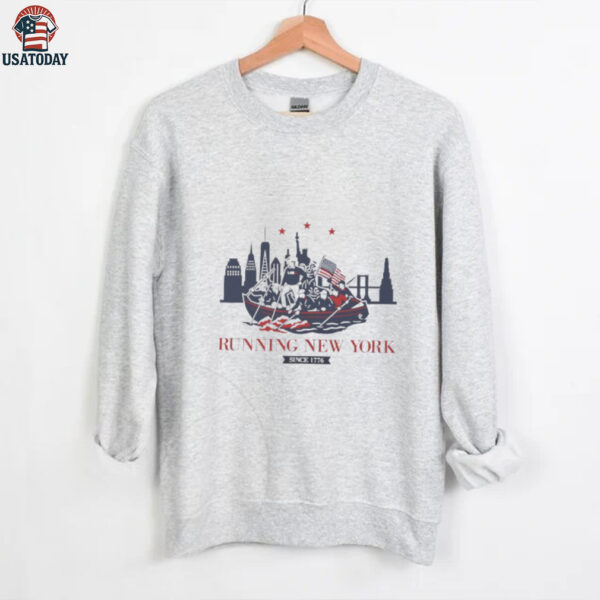 Running New York since 1776 USA team shirt