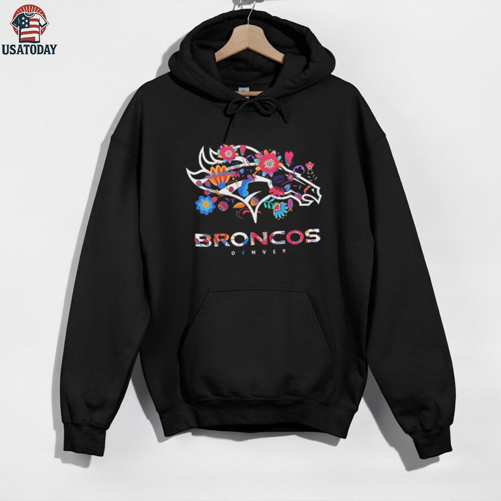 Denver Broncos Feliz dia de los muertos skull shirt Denver Broncos Feliz dia de los muertos skull shirt