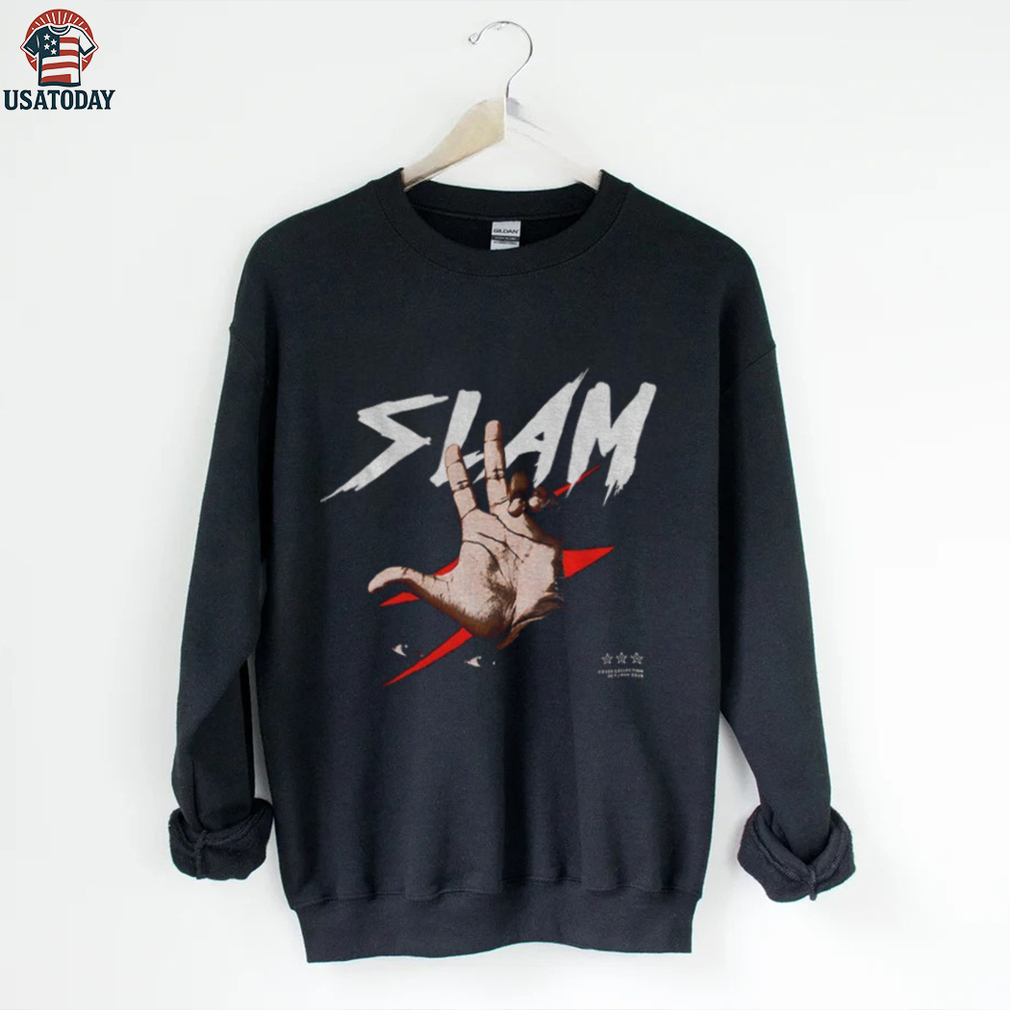 SLAM Jalen Williams Oklahoma City Thunder NBA Basketball hand sign shirt SLAM Jalen Williams Oklahoma City Thunder NBA Basketball hand sign shirt