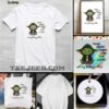 Sad Baby Yoda inner peace begins with four words not my fucking problem t shirt