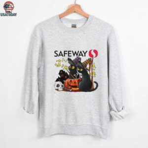 Safeway X Black Cat Witch Halloween 2025 T shirt