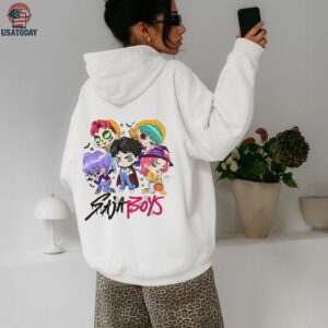 Saja Boys Chibi K pop Demon Hunters Halloween 2025 shirt