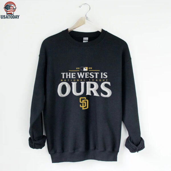 San Diego Padres 2025 The West Is National League Ours T shirt