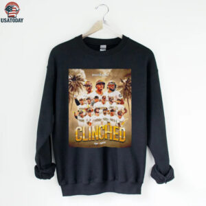San Diego Padres clinched 2025 MLB Postseason shirt