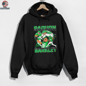 Saquon Barkley Masterpiece Philadelphia Eagles signature shirt